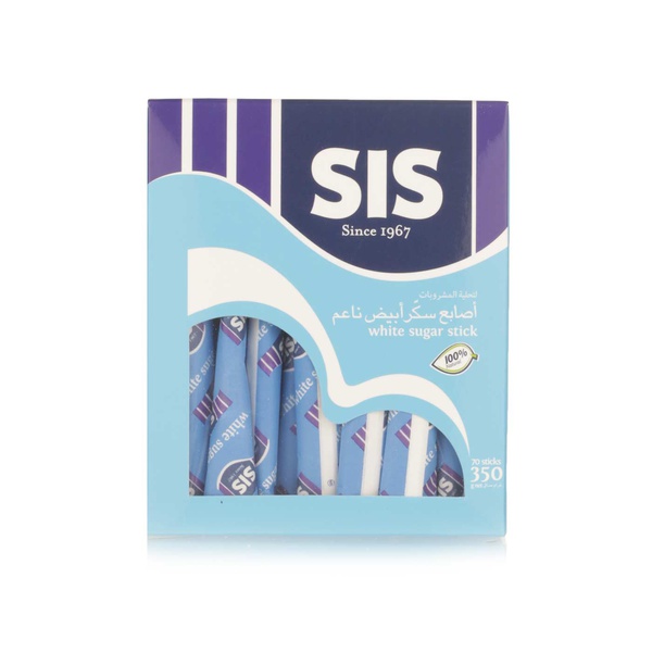 اشتري SIS white sugar sticks 70s 350g في الامارات