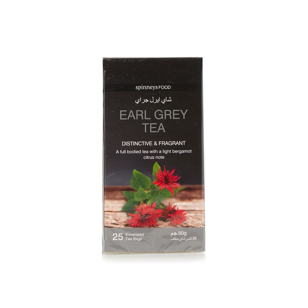 Buy Spinneysfood Earl Grey Tea Bags  25s 50g in UAE