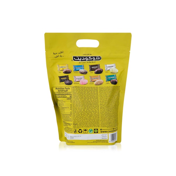 Chocodate Party Pouch Chocolate Dates and Almonds 400g