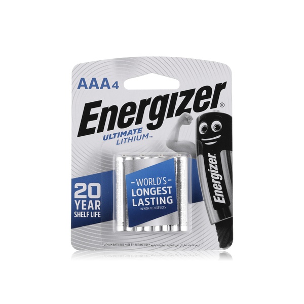Energizer Lithium Batteries AAA x 4