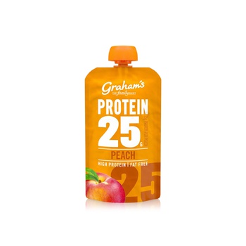 Graham's 25g Protein Peach Yoghurt Pouch 200g