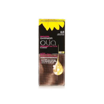 Olia Permanent Hair Colour 6.0 Light Brown