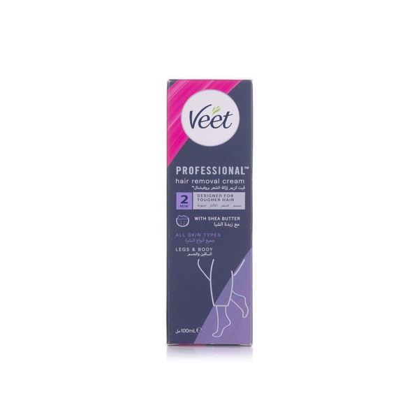 Buy Veet professional hair removal cream legs and body 100ml in UAE