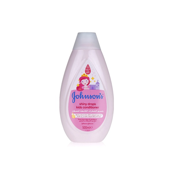 Buy Johnsons shiny drops kids conditioner 500ml in UAE