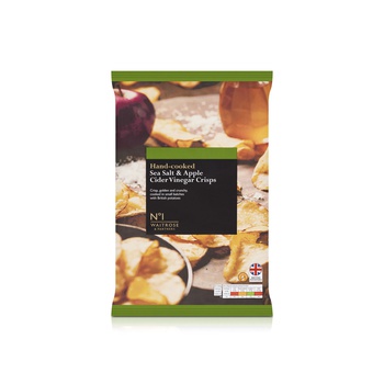 Waitrose Sea Salt & Apple Cider Vinegar Crisps 150g