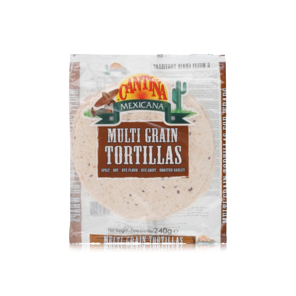 Cantina Mexicana Multi Grain Tortillas 240g
