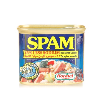 Hormel Spam 25% Less Sodium 340g