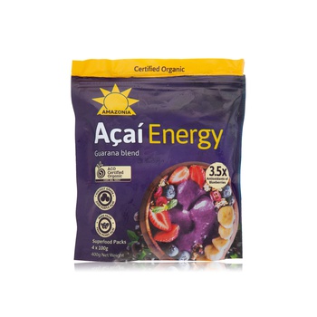 Amazonia Frozen Acai Guarana Blend 400G