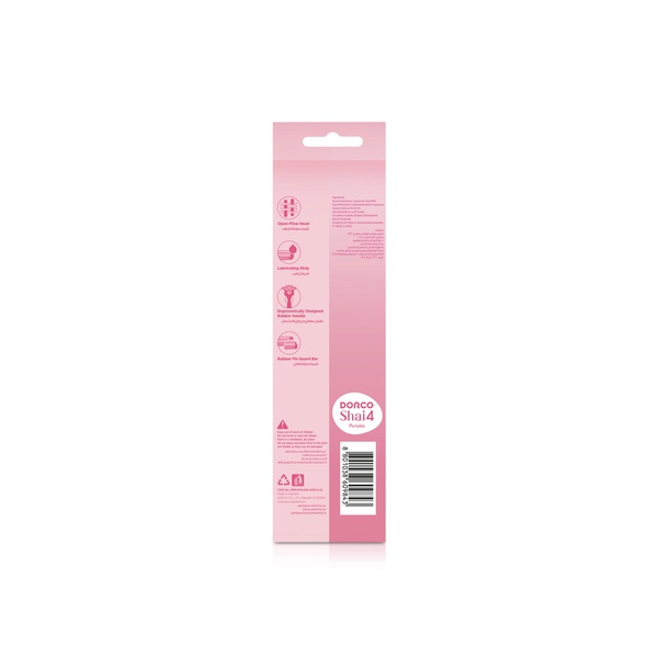 Dorco Women Shai 4 Disposable Portable Razor 4+2