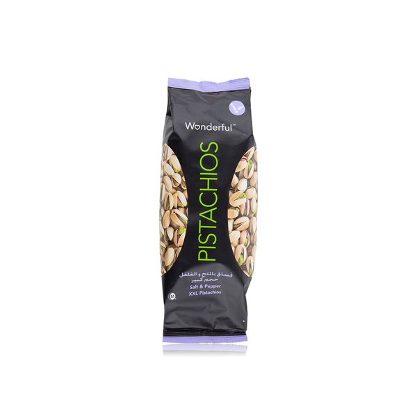 Wonderful Salt and Pepper Pistachios 450g