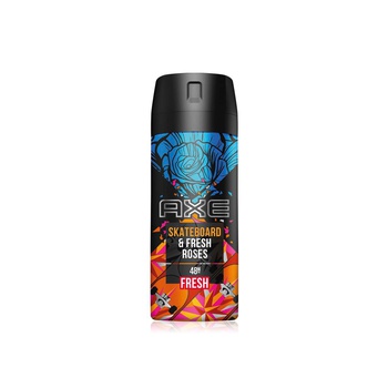 Axe Collision Skateboard and Fresh Roses Deodorant 150ml
