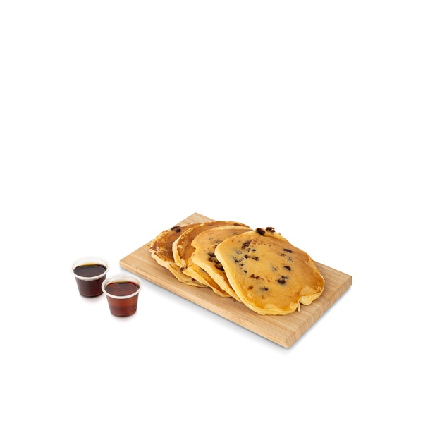 Chocolate Pancakes with Maple Syrup x 4