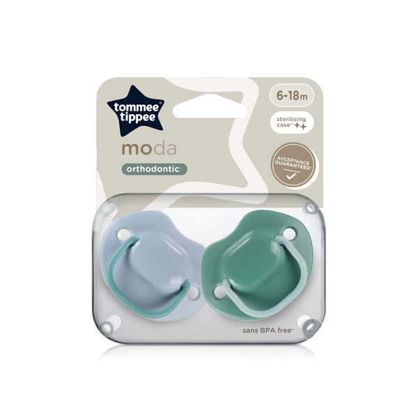 Tommee Tippee Fun Style Soothers 6-18M x 2