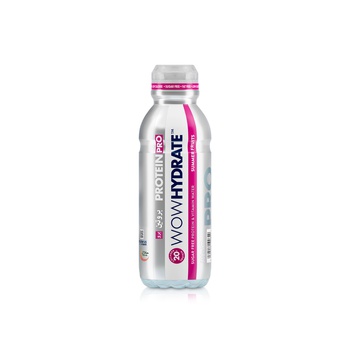 WOW HYDRATE 20g Protein Pro Vitamin Water  Summer Fruits 500 ml