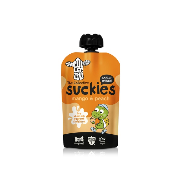 Collective Dairy No Added Sugar Mango & Peach Suckies 90g