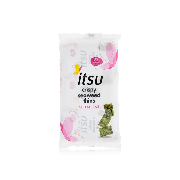 Itsu Crispy Seaweed Thins Sea Salt 3 x 5g