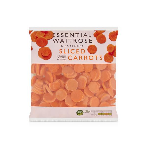 Waitrose Essential Sliced Carrots 900g