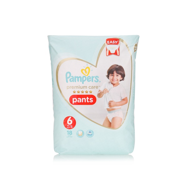 Buy Pampers Premium Care pants size 6 x18 in UAE