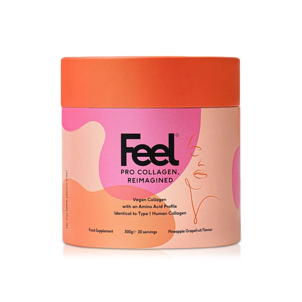 Feel Wellness Vegan Collagen Powder Pineapple 300g