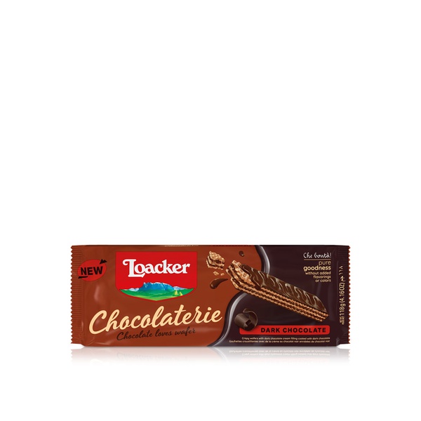 Loacker Chocolaterie Dark Chocolate Wafers 118g