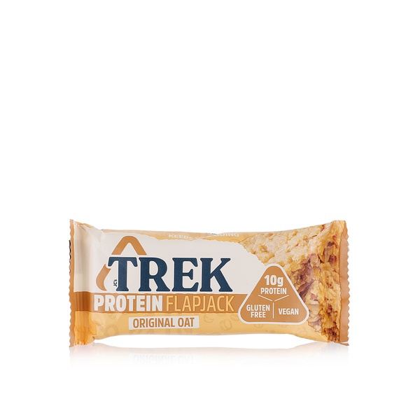 Trek original oat protein flapjack 50g Spinneys UAE