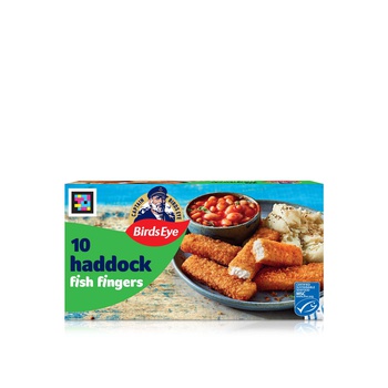 Birds Eye Frozen Haddock Fish Fingers X 10