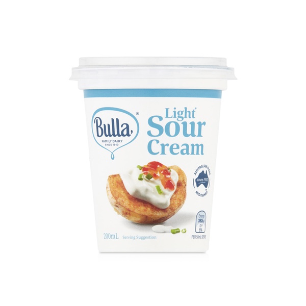 Bulla Light Sour Cream 200ml