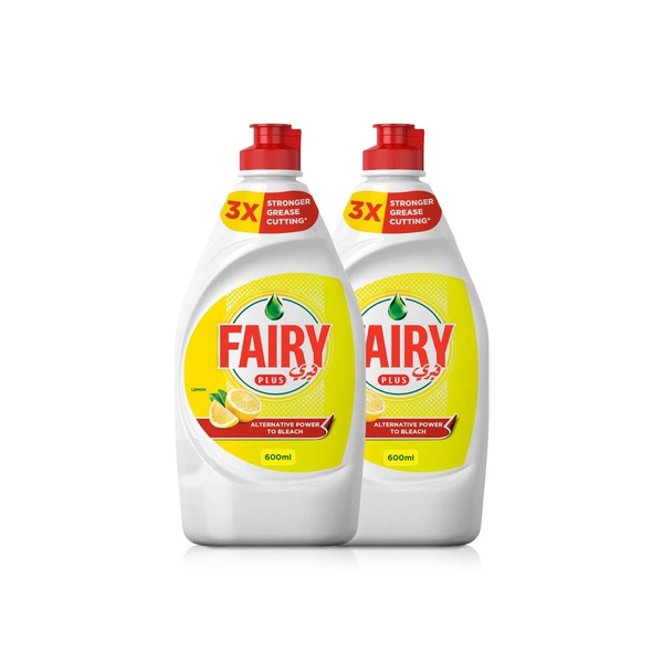 Fairy Plus Lemon 600ml Special Offer