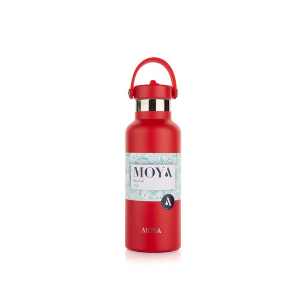Moya Starfish Insulated Sustainable Water Bottle Red 500ml