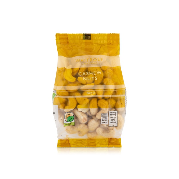 Waitrose Cashew Nuts 100g