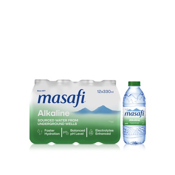 Masafi Alkalife Water 330ml x 12
