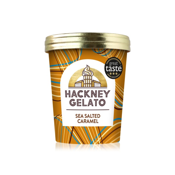 Buy Hackney Gelato sea salted caramel 460ml in UAE