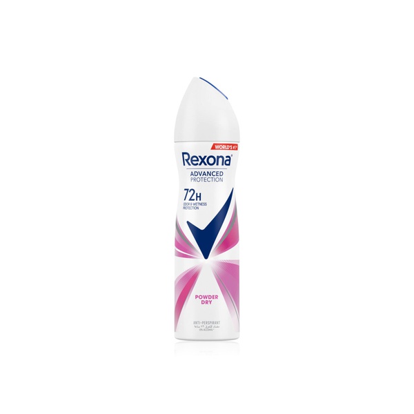 Buy Rexona womens antiperspirant deodorant powder dry 150ml in UAE