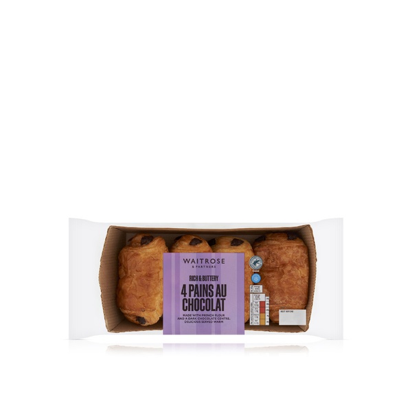 Waitrose Pains Au Chocolat 4 Pack