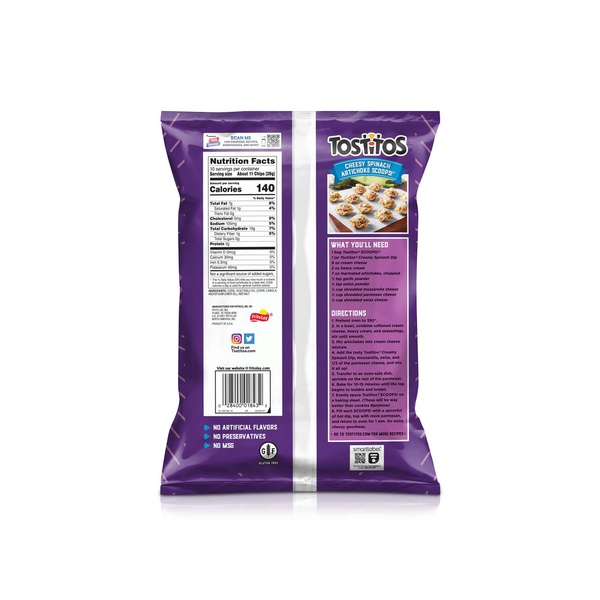 Tostitos White Corn Scoops 10oz