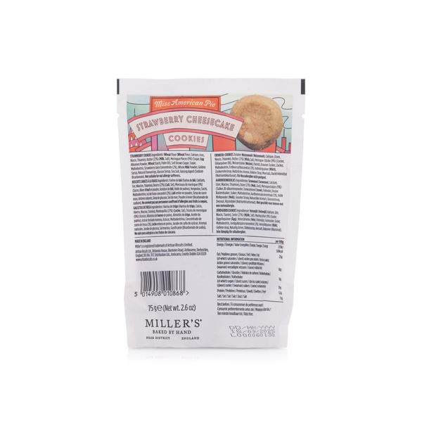 Miss American Pie Strawberry Cheesecake Cookies 75g