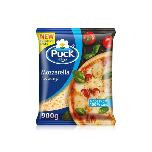 Puck Shredded Mozzarella Cheese 900g