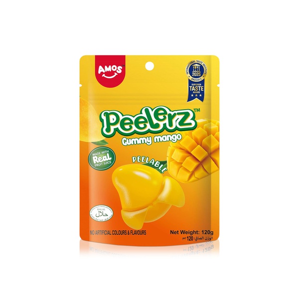 Amos Peeelers Gummy Mango Confectionery 120g