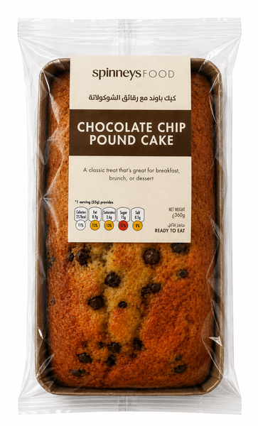 Spinneysfood Chocolate Chip Pound Cake 360g