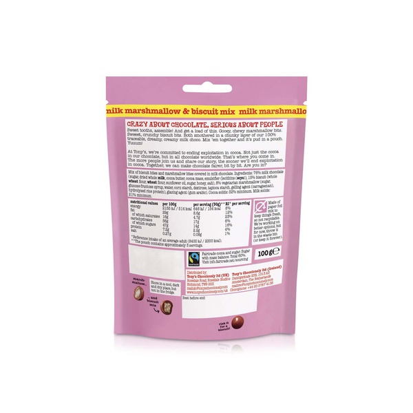 Tony's Chocolonely Littl' Bits Milk Marshmallow and Biscuit Mix 100g