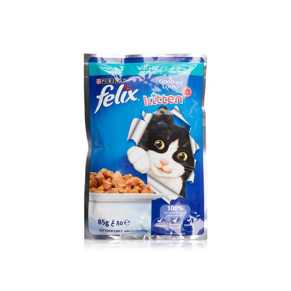 Felix Kitten Tuna in Jelly Cat Food 85g