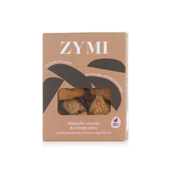 Zymi Organic Almonds & Sesame Biscuits 130g