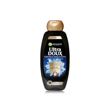 Garnier Ula Doux Black Charcoal and Nigella Seed Oil Shampoo 400ml