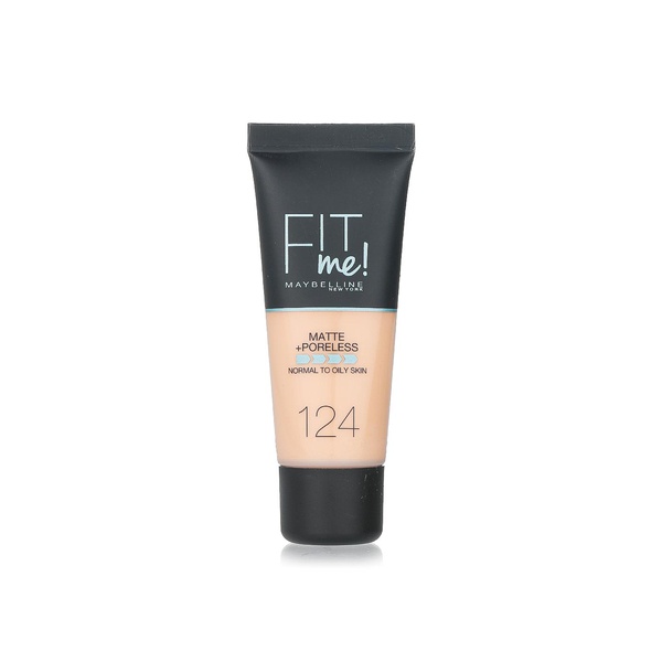 Maybelline New York Fit Me foundation 124 soft sand 30ml - Spinneys UAE