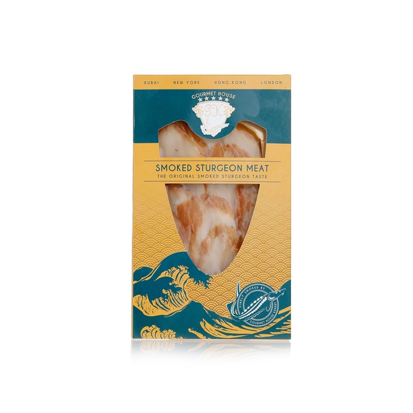 Gourmet House Sliced Smoked Sturgeon 100g