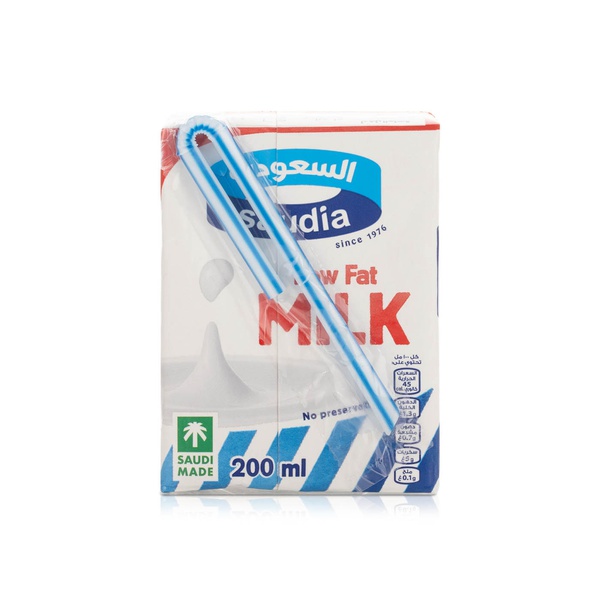 Saudia UHT Milk Low Fat 200ml