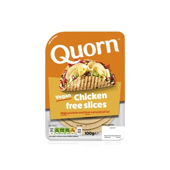 Quorn Vegan Chicken Free Slices 100g