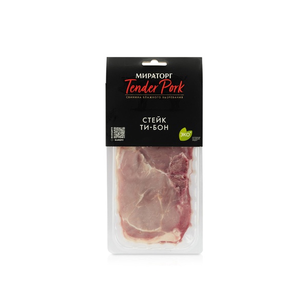 Miratorg Chilled Pork T-Bone Steak 310g
