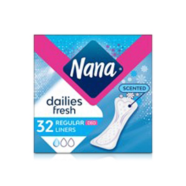 اشتري Nana Daily Fresh normal liners x32 في الامارات