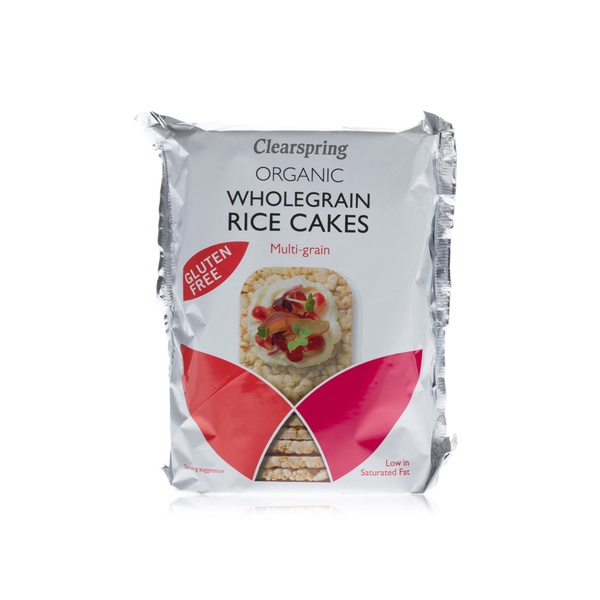 Clearspring organic rice cakes multigrain 130g Spinneys UAE
